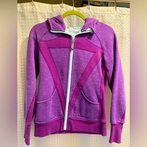 Ivivva aka Lululemon for kids. Zip up hoodie.